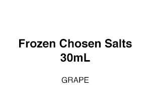 Frozen Chosen Salts - Grape 30ml